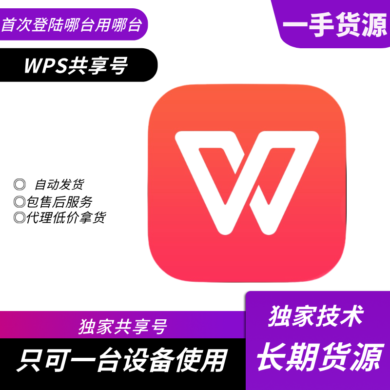 【共享】WPS大会员1天卡 电脑使用