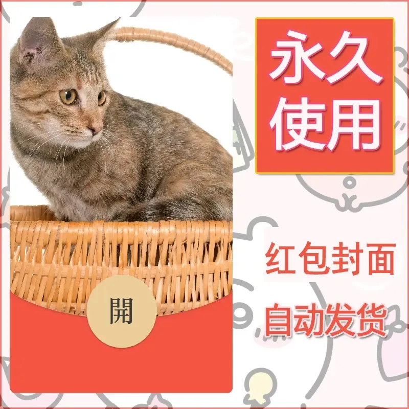 新款永久微信红包封面宠物系列diy素材509 - ¥0.42