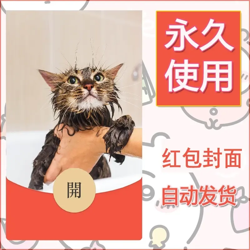 新款永久微信红包封面宠物系列diy素材556